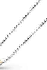 LAGOS Signature Caviar Two-Tone Interlocking Pendant Necklace