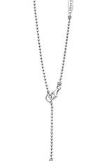LAGOS Caviar Spark Small Linear Diamond Pendant Necklace