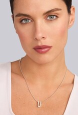 LAGOS Caviar Spark Small Linear Diamond Pendant Necklace