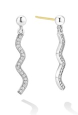 LAGOS Caviar Spark Wave Diamond Drop Earrings