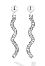 LAGOS Caviar Spark Wave Diamond Drop Earrings