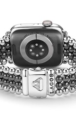 LAGOS Smart Caviar Black Ceramic and Stainless Steel Infinite Watch Bracelet
