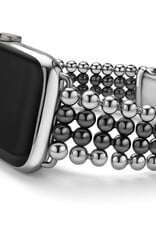 LAGOS Smart Caviar Black Ceramic and Stainless Steel Infinite Watch Bracelet