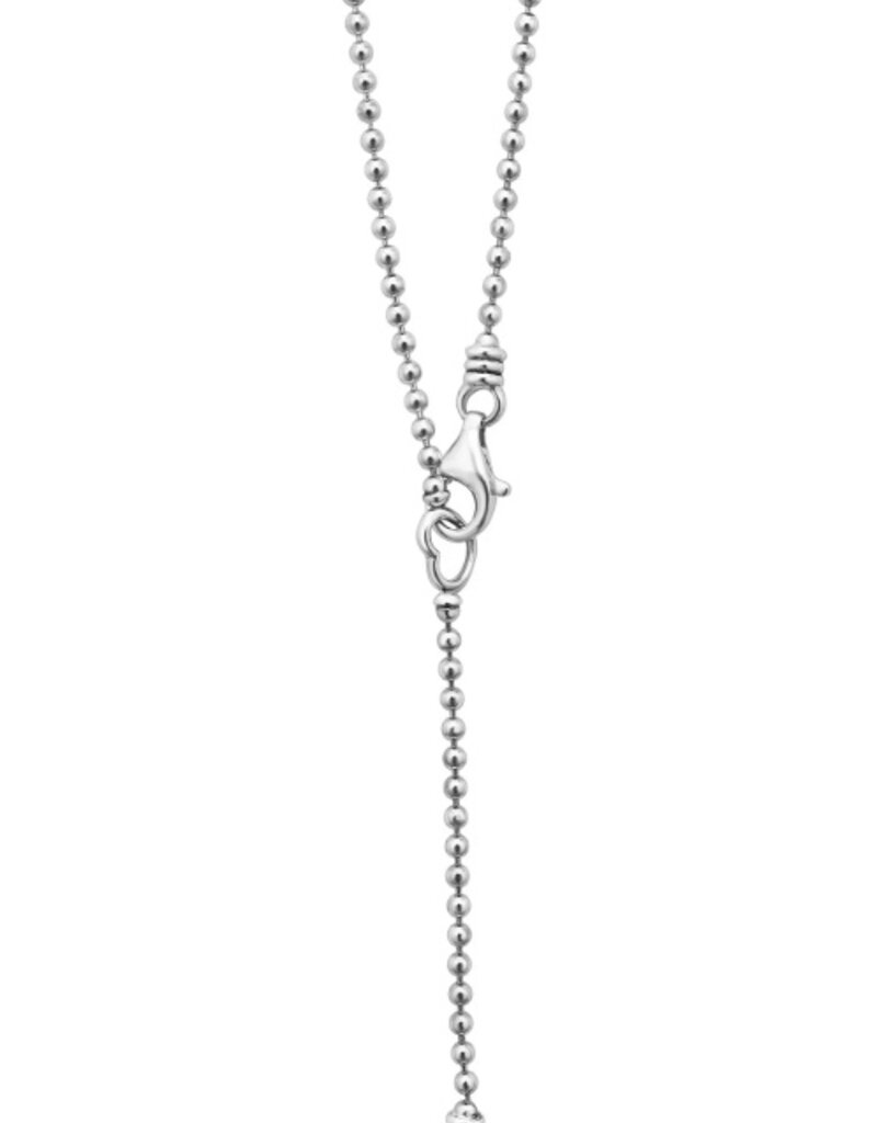 LAGOS Caviar Spark Wave Diamond Pendant Necklace