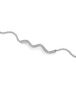 LAGOS Caviar Spark Beaded Wave Diamond Bracelet