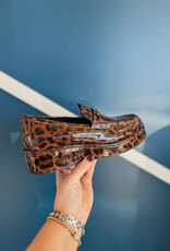 J.HOFFMAN'S Kimbra Loafer- Brown Leopard
