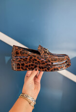 J.HOFFMAN'S Kimbra Loafer- Brown Leopard