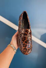 J.HOFFMAN'S Kimbra Loafer- Brown Leopard