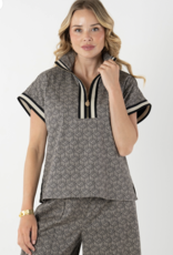 J.HOFFMAN'S Poppy Pullover- Black Tonal