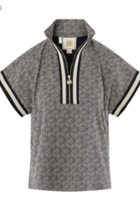 J.HOFFMAN'S Poppy Pullover- Black Tonal