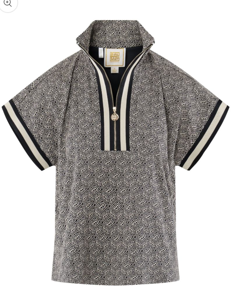 J.HOFFMAN'S Poppy Pullover- Black Tonal