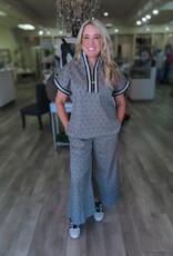 J.HOFFMAN'S Poppy Pullover- Black Tonal