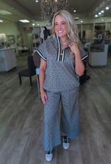 J.HOFFMAN'S Poppy Pullover- Black Tonal