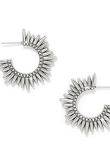 Solara Hoop in Silver