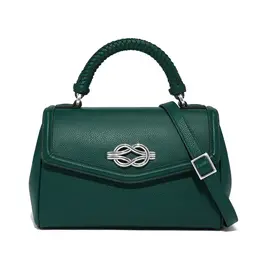 Tate Flap Satchel in Jewel