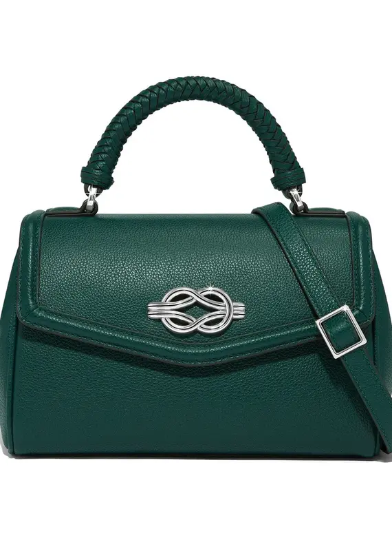 Tate Flap Satchel in Jewel