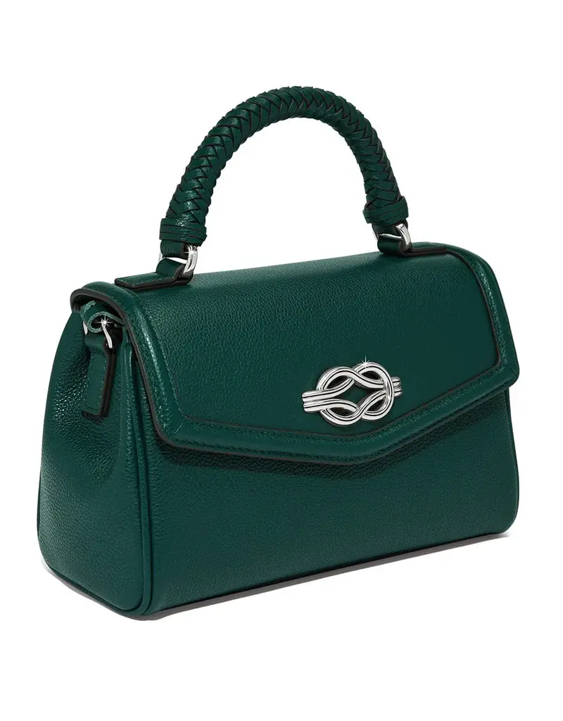 Tate Flap Satchel in Jewel