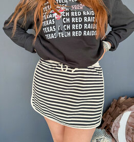 J.HOFFMAN'S Mod Stripe Skort