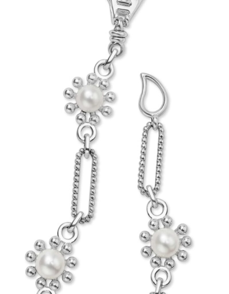 LAGOS Luna Fleur Pearl Link Necklace