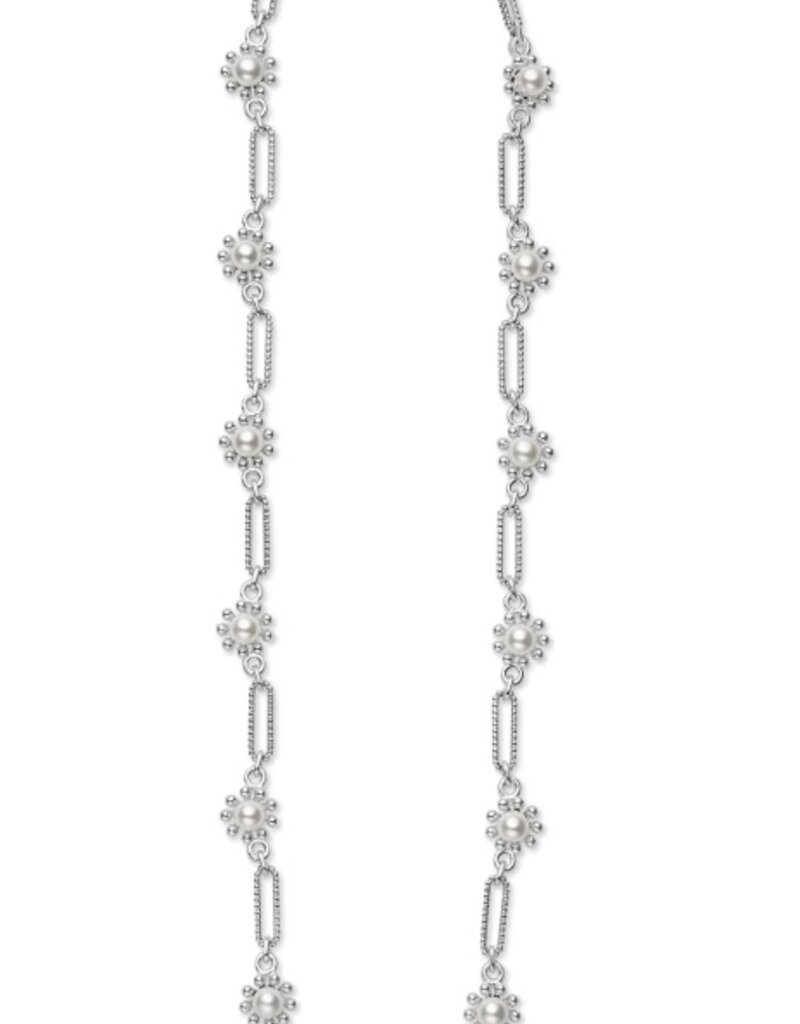 LAGOS Luna Fleur Pearl Link Necklace