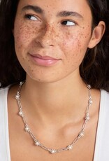 LAGOS Luna Fleur Pearl Link Necklace