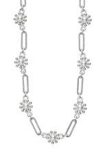 LAGOS Luna Fleur Pearl Link Necklace