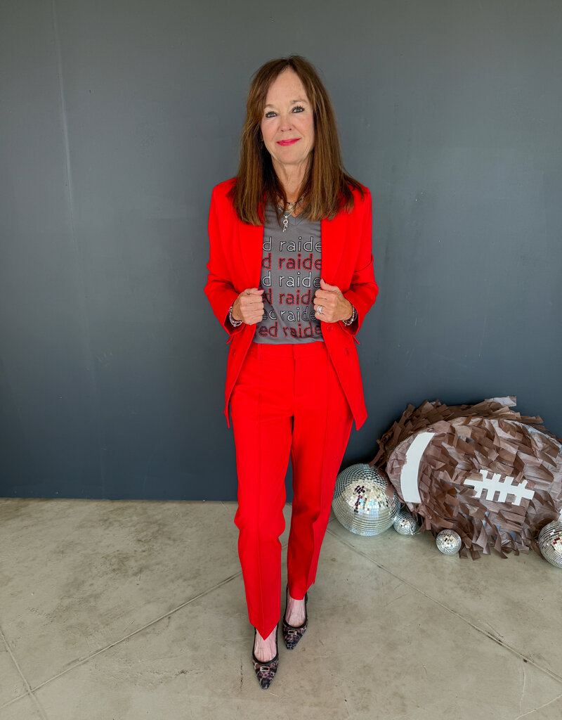 J.HOFFMAN'S Tango Blazer- Red