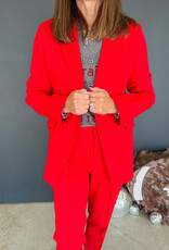 J.HOFFMAN'S Tango Blazer- Red
