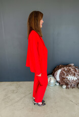 J.HOFFMAN'S Tango Blazer- Red