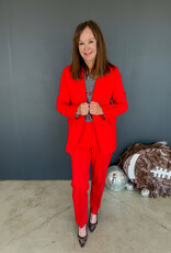 J.HOFFMAN'S Gemma Trouser- Red