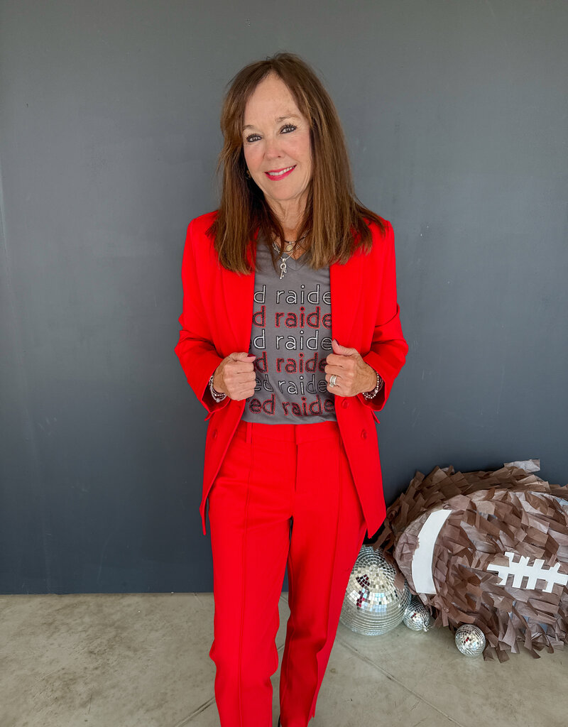 J.HOFFMAN'S Gemma Trouser- Red