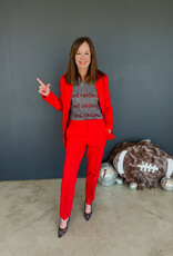 J.HOFFMAN'S Gemma Trouser- Red