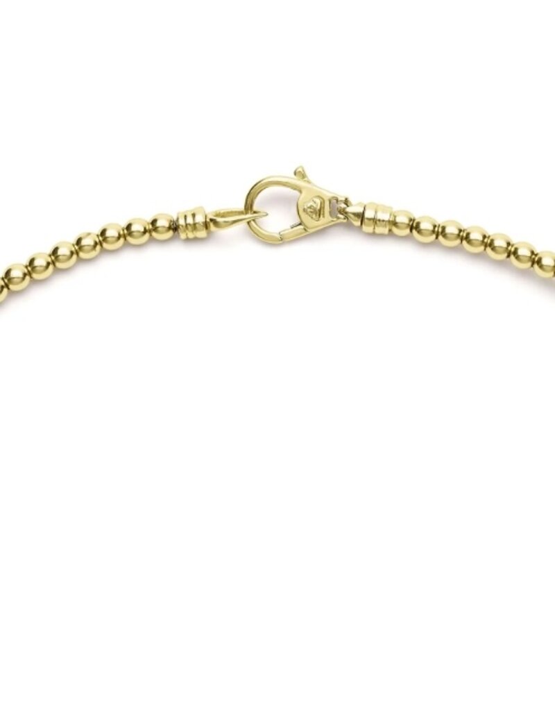 LAGOS 18K Gold Caviar Beaded Collar Necklace | 3mm