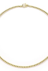 LAGOS 18K Gold Caviar Beaded Collar Necklace | 3mm