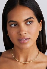 LAGOS 18K Gold Caviar Beaded Collar Necklace | 3mm