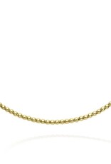 LAGOS 18K Gold Caviar Beaded Collar Necklace | 3mm