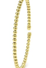 LAGOS 18K Gold Caviar Beaded Cuff Bracelet | 3mm