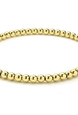 LAGOS 18K Gold Caviar Beaded Cuff Bracelet | 3mm