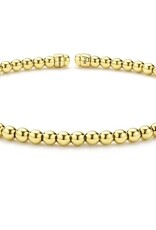 LAGOS 18K Gold Caviar Beaded Cuff Bracelet | 3mm