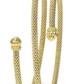 LAGOS Caviar Gold 18K Gold Double Wrap Bracelet