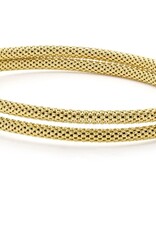 LAGOS Caviar Gold 18K Gold Double Wrap Bracelet