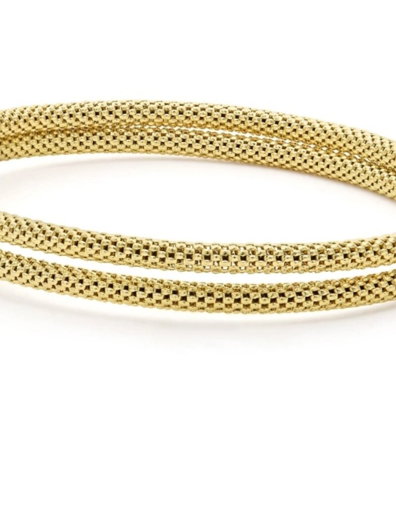 LAGOS Caviar Gold 18K Gold Double Wrap Bracelet