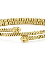 LAGOS Caviar Gold 18K Gold Double Wrap Bracelet