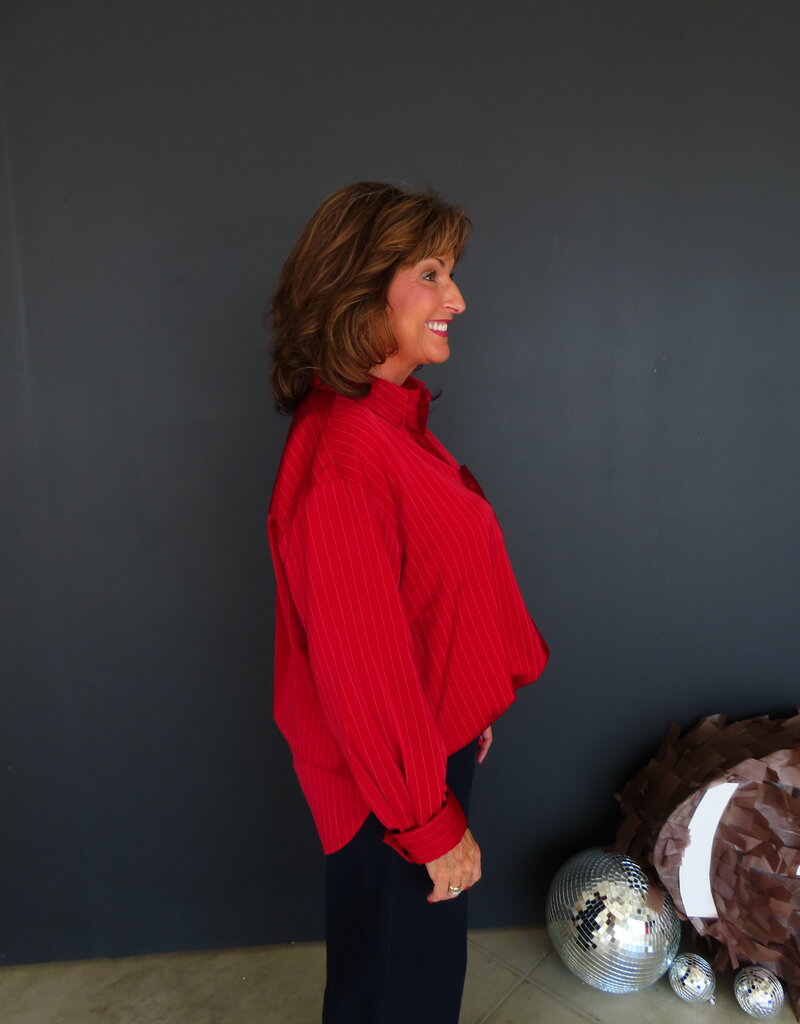 J.HOFFMAN'S Sutton Top- Red