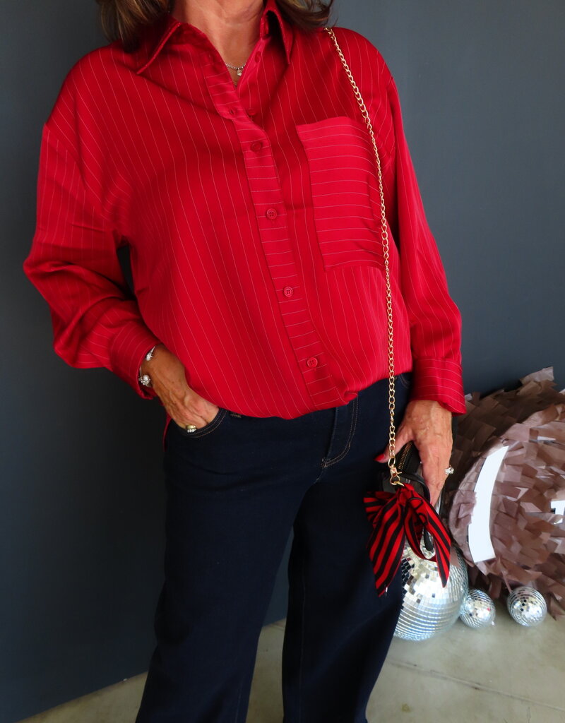 J.HOFFMAN'S Sutton Top- Red