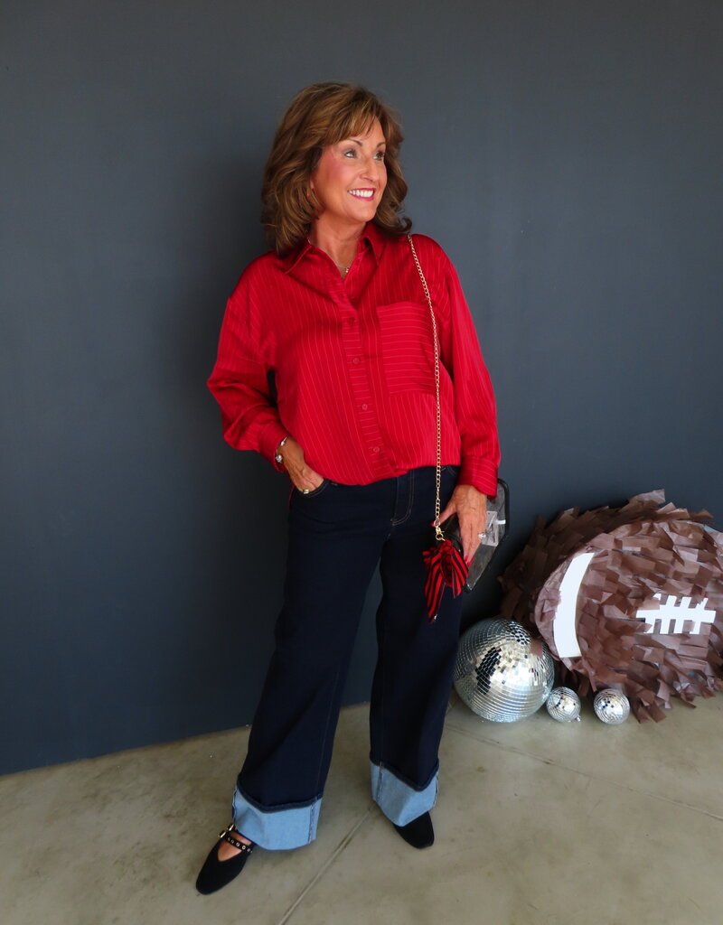 J.HOFFMAN'S Sutton Top- Red