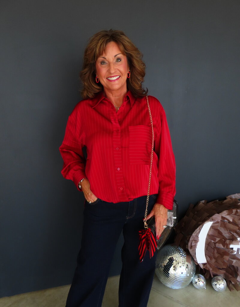 J.HOFFMAN'S Sutton Top- Red