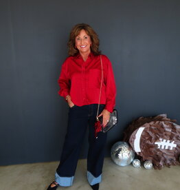 J.HOFFMAN'S Sutton Top- Red