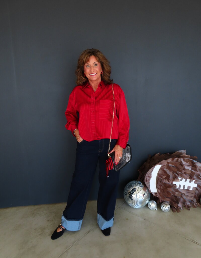 J.HOFFMAN'S Sutton Top- Red