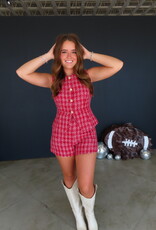 J.HOFFMAN'S Solace Top- Red